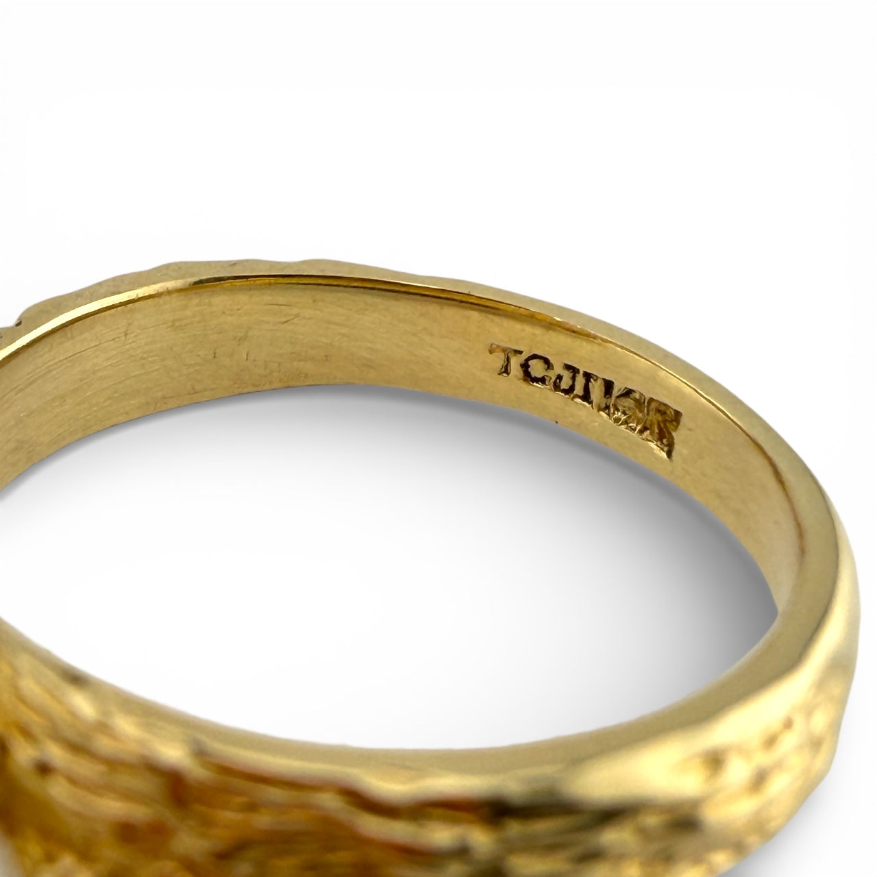 Yellow 14K Multi-Pearl & Ruby Ring