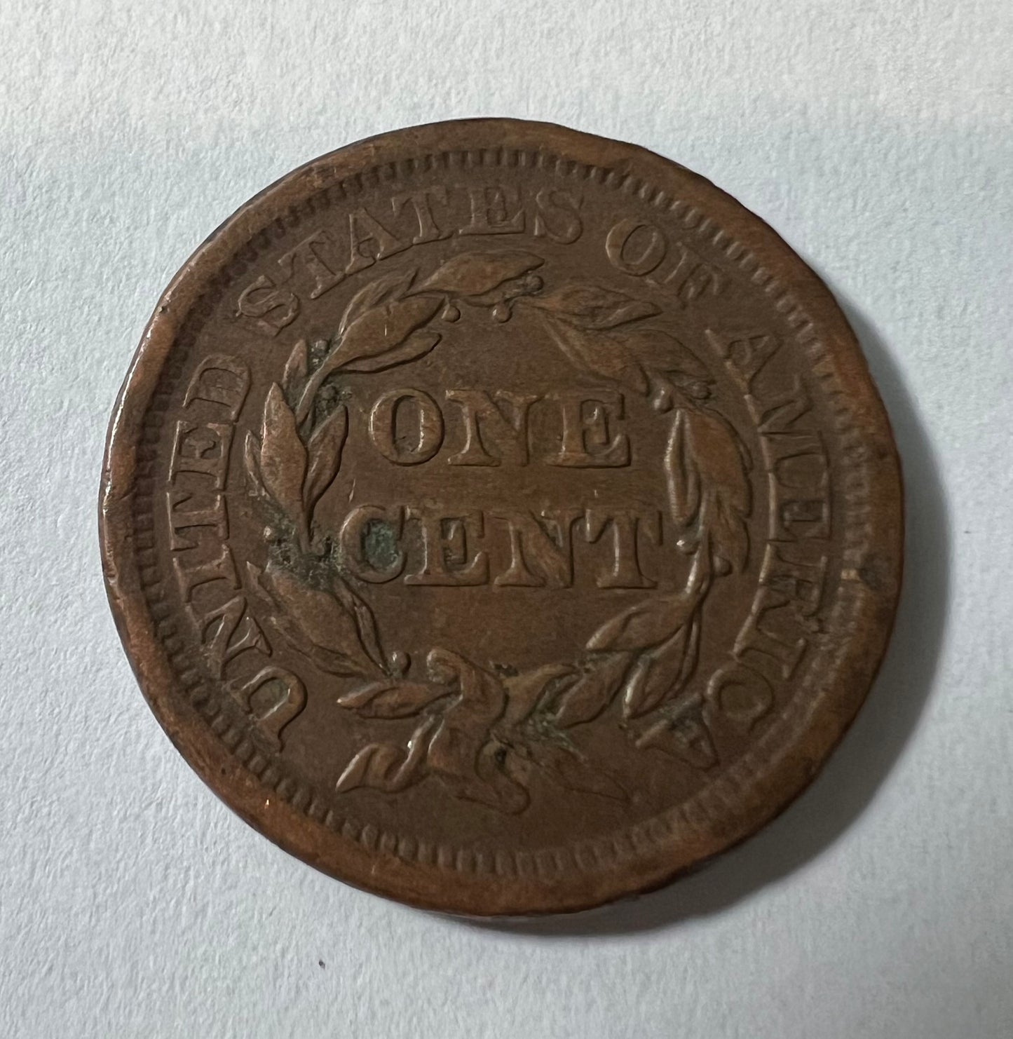 1855 Large Cent VF-20