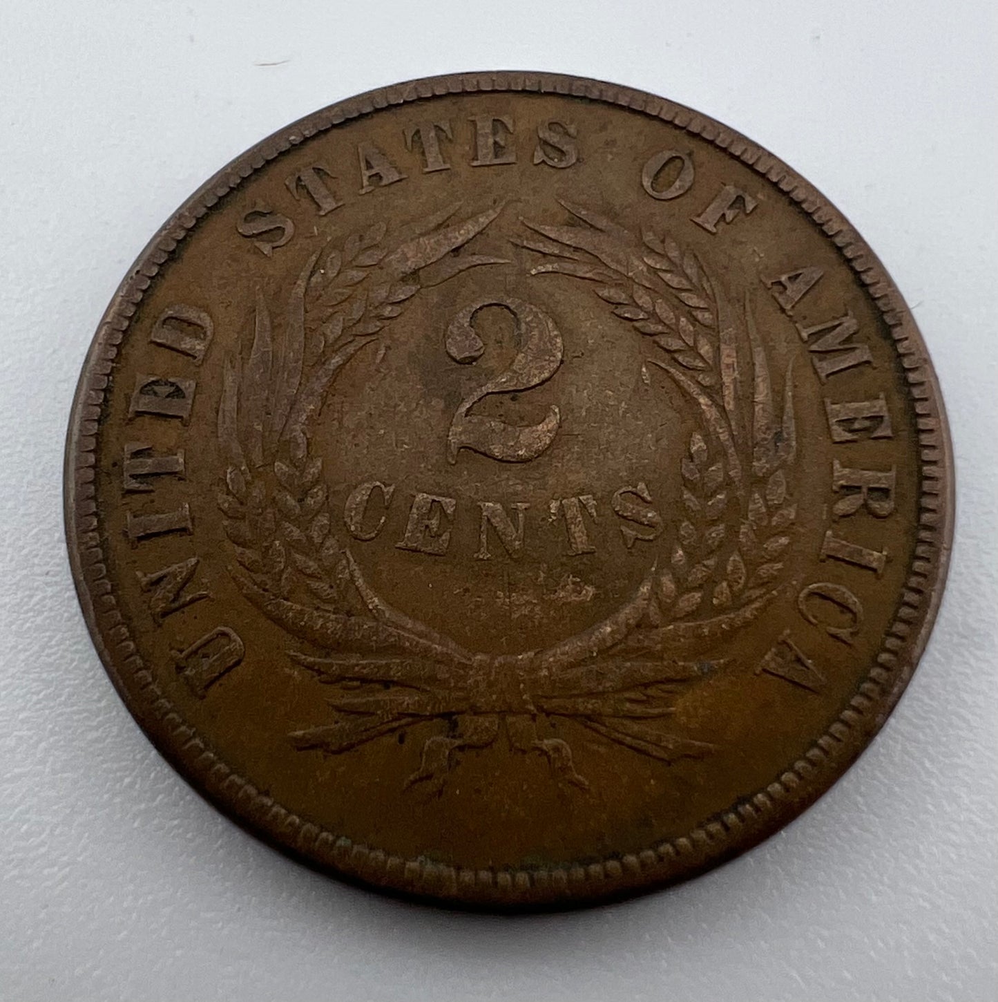 1869 2 Cents F-15
