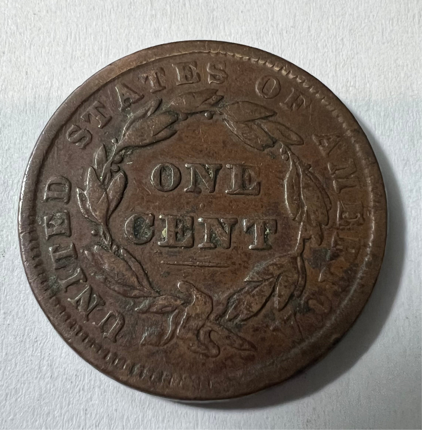 1839 Large Cent VF-20