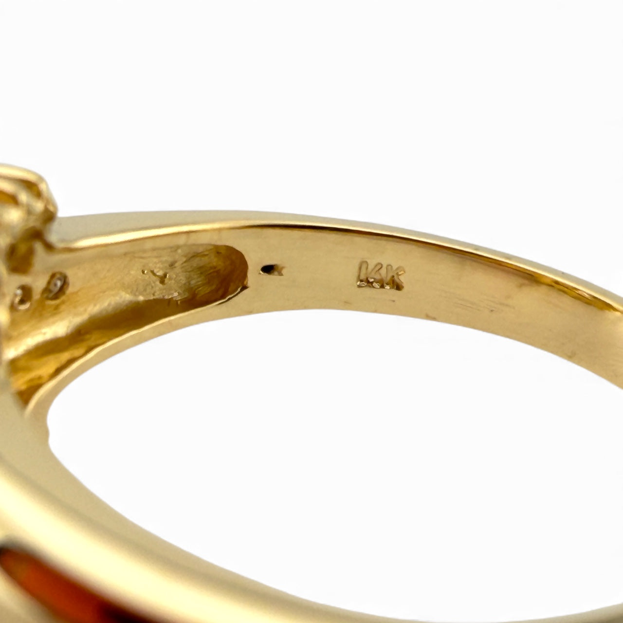 Yellow 14K Tanzanite & .36CTW Diamond Ring