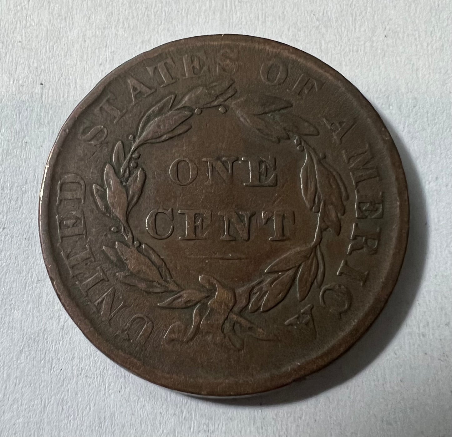 1835 Large Cent VG-10