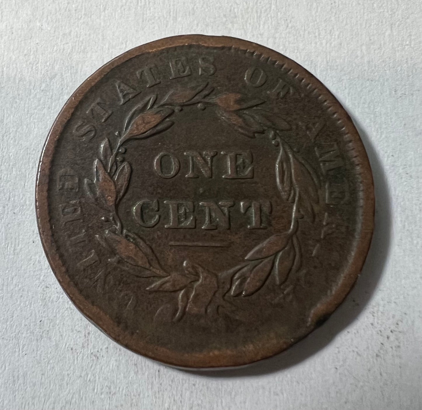 1838 Large Cent VF-25