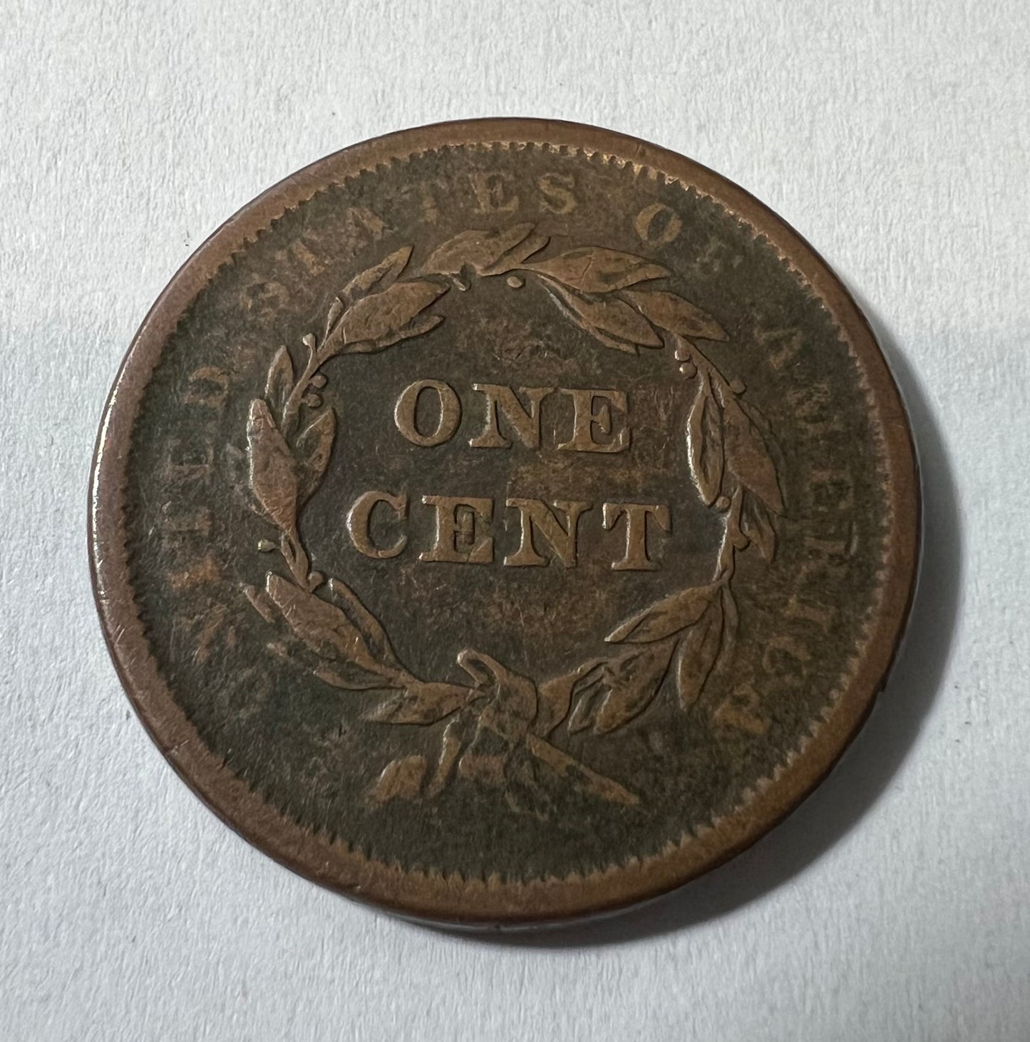 1839 Large Cent VF-20