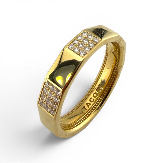 Yellow 18K .36CTW Diamond Tacori Band