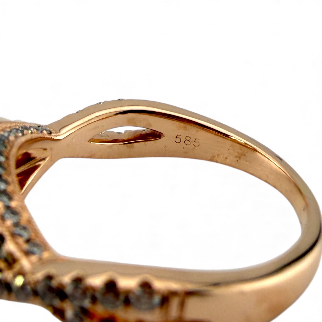 14K Rose Gold VS2 I .70CT/.60CTW Diamond Engagement Ring