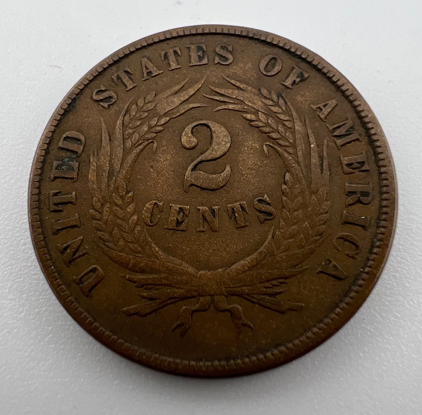 1870 2 Cents VF-20