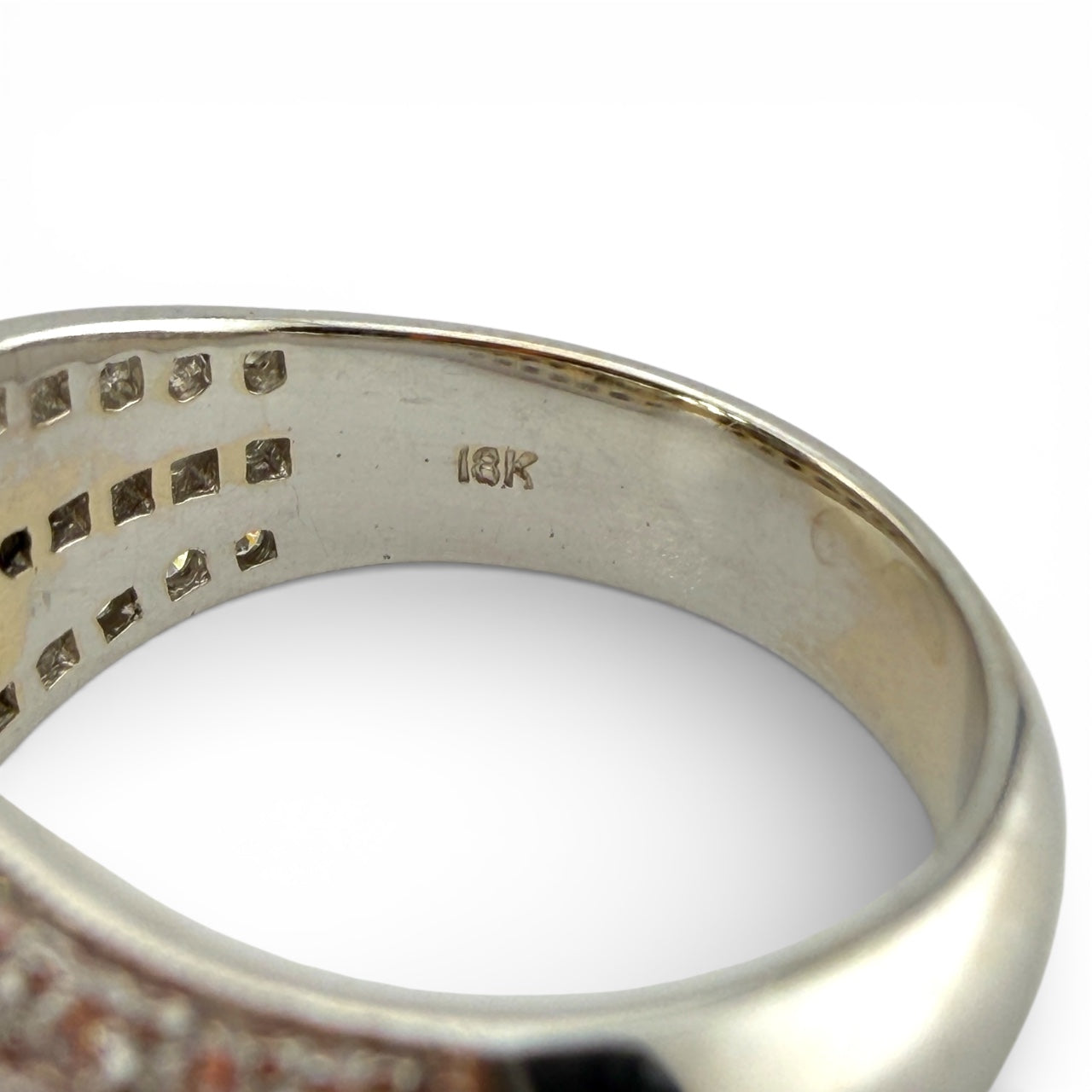 White 18K .75CT & .70CTW Diamond Ring