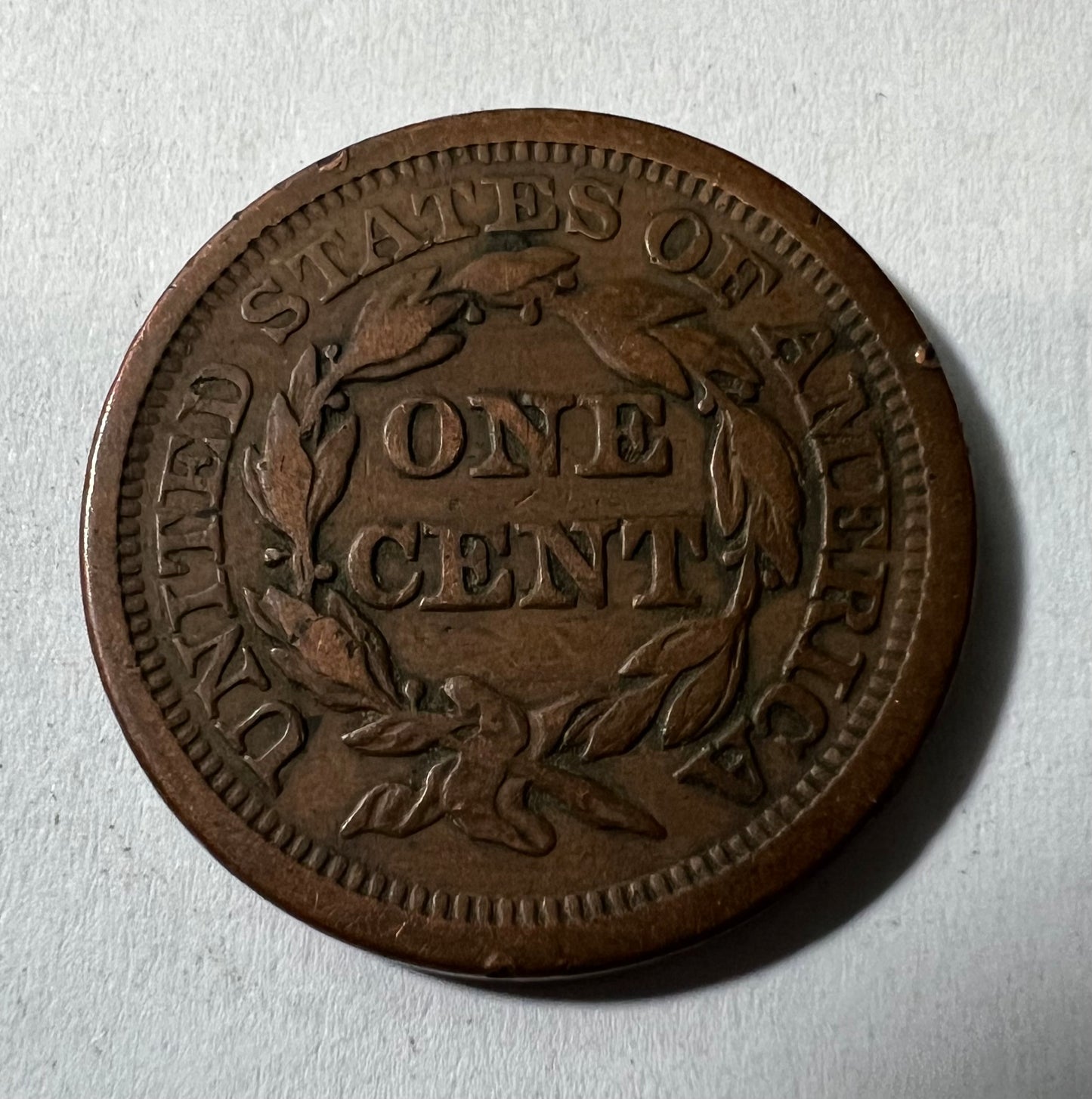 1850 Large Cent VF-20