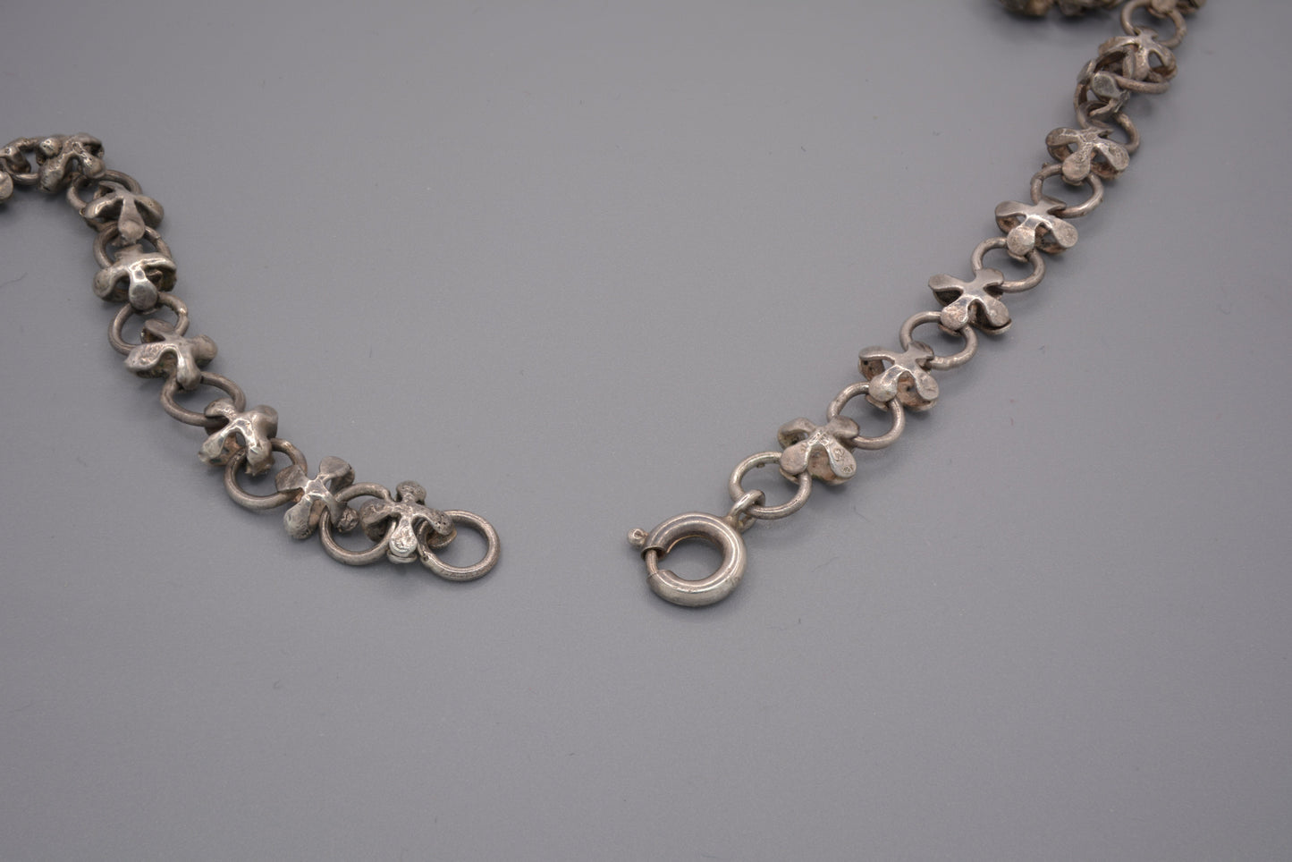 Sterling Silver Amethyst Cross Necklace