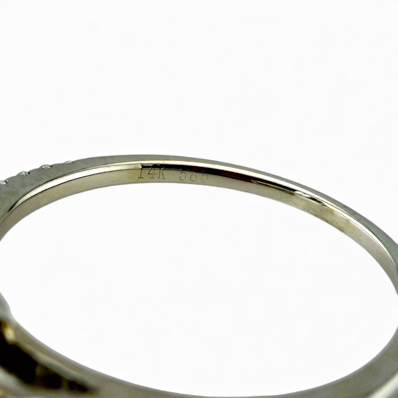 White 14K I1 H .80CT/.29CTW Diamond Engagement Ring