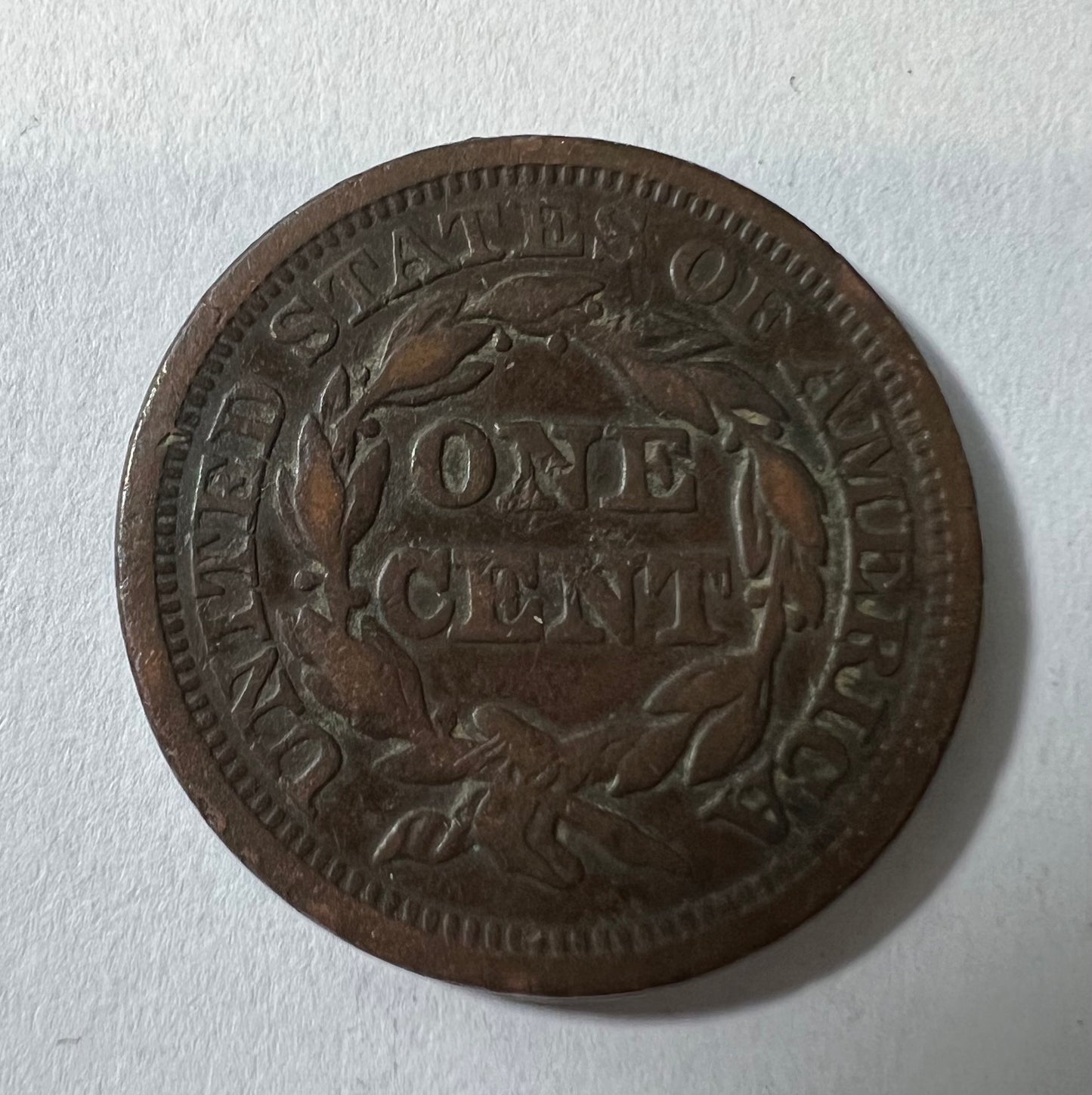 1846 Large Cent VF-20