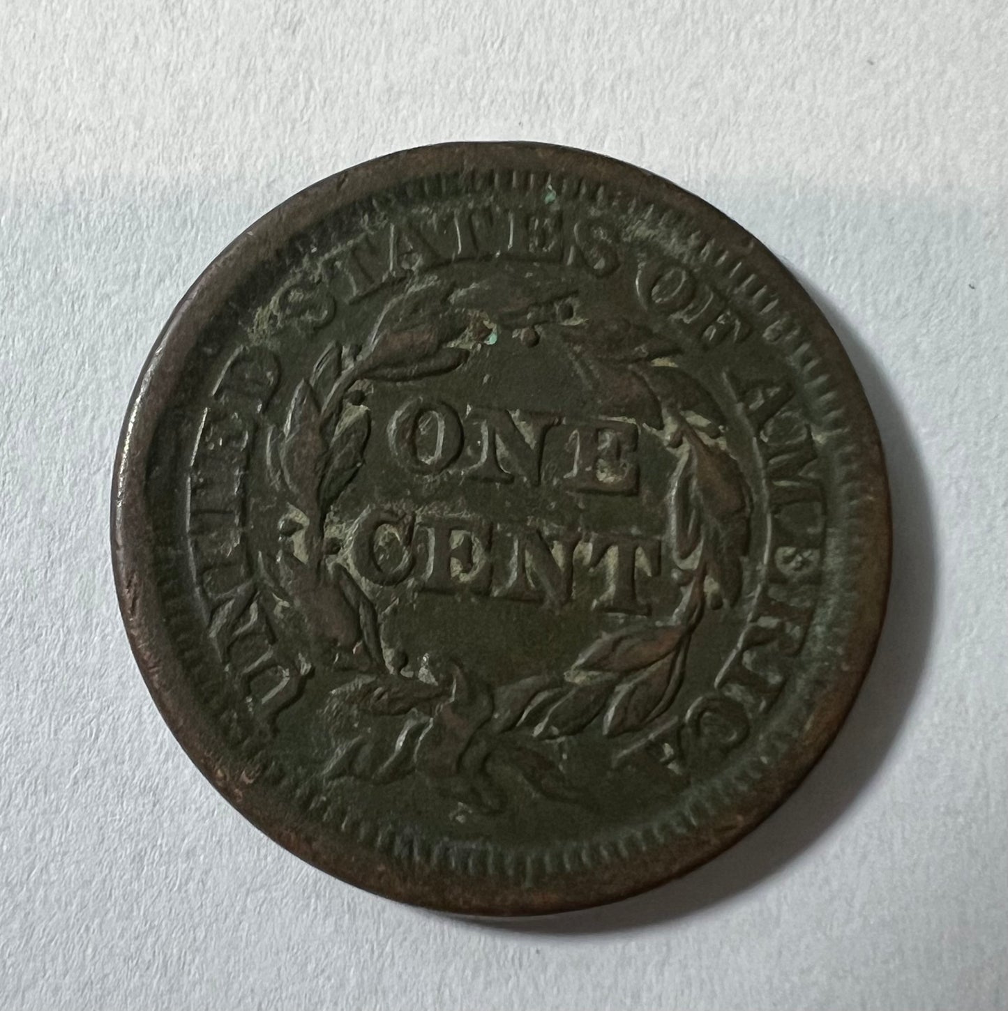 1853 Large Cent VF-35