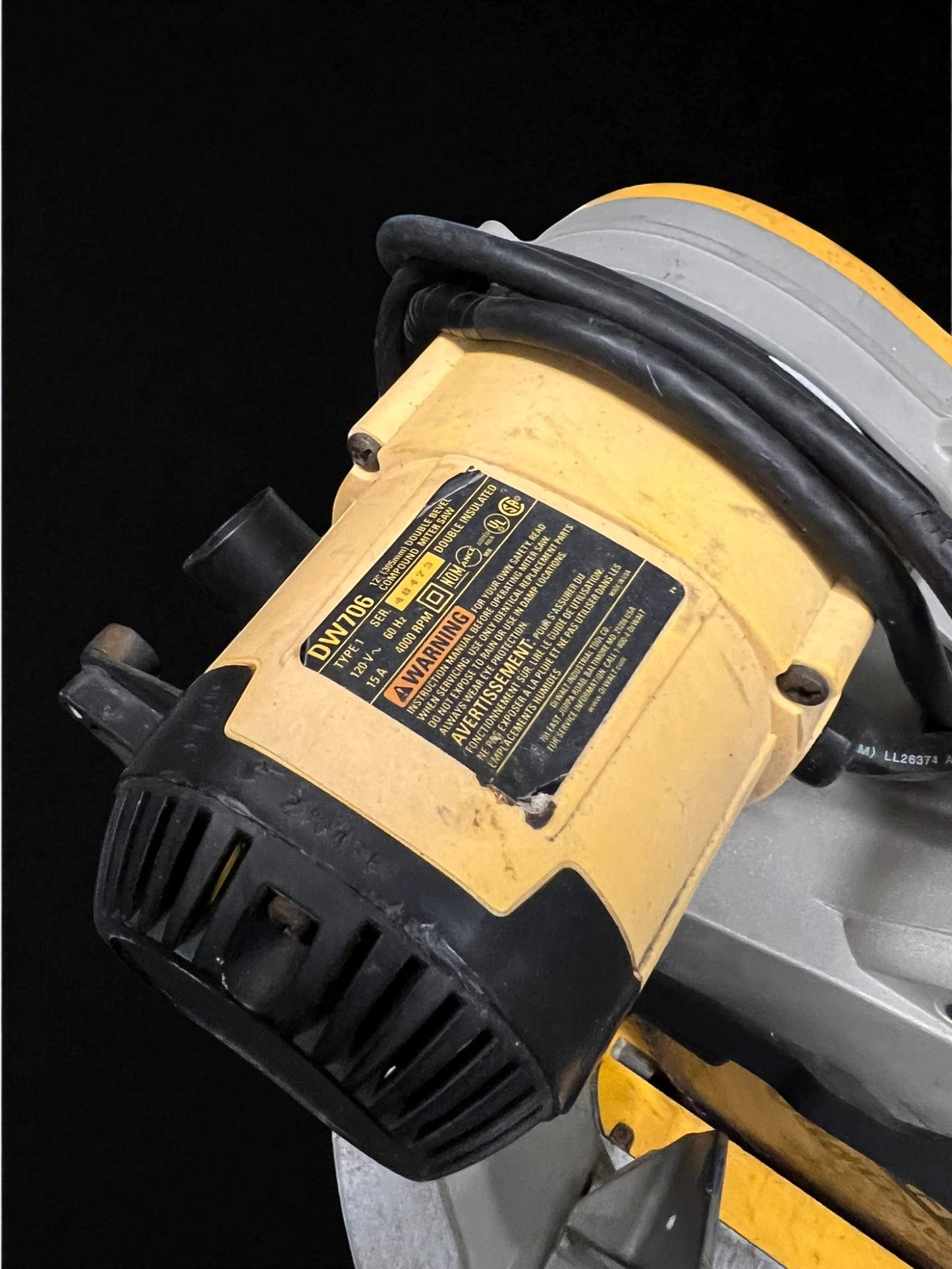 Dewalt 12" Miter Saw DW706