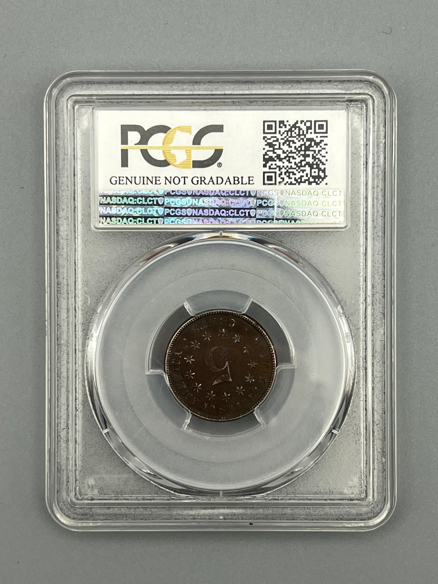 1870 5 Cent Exc. Corrosion-XF