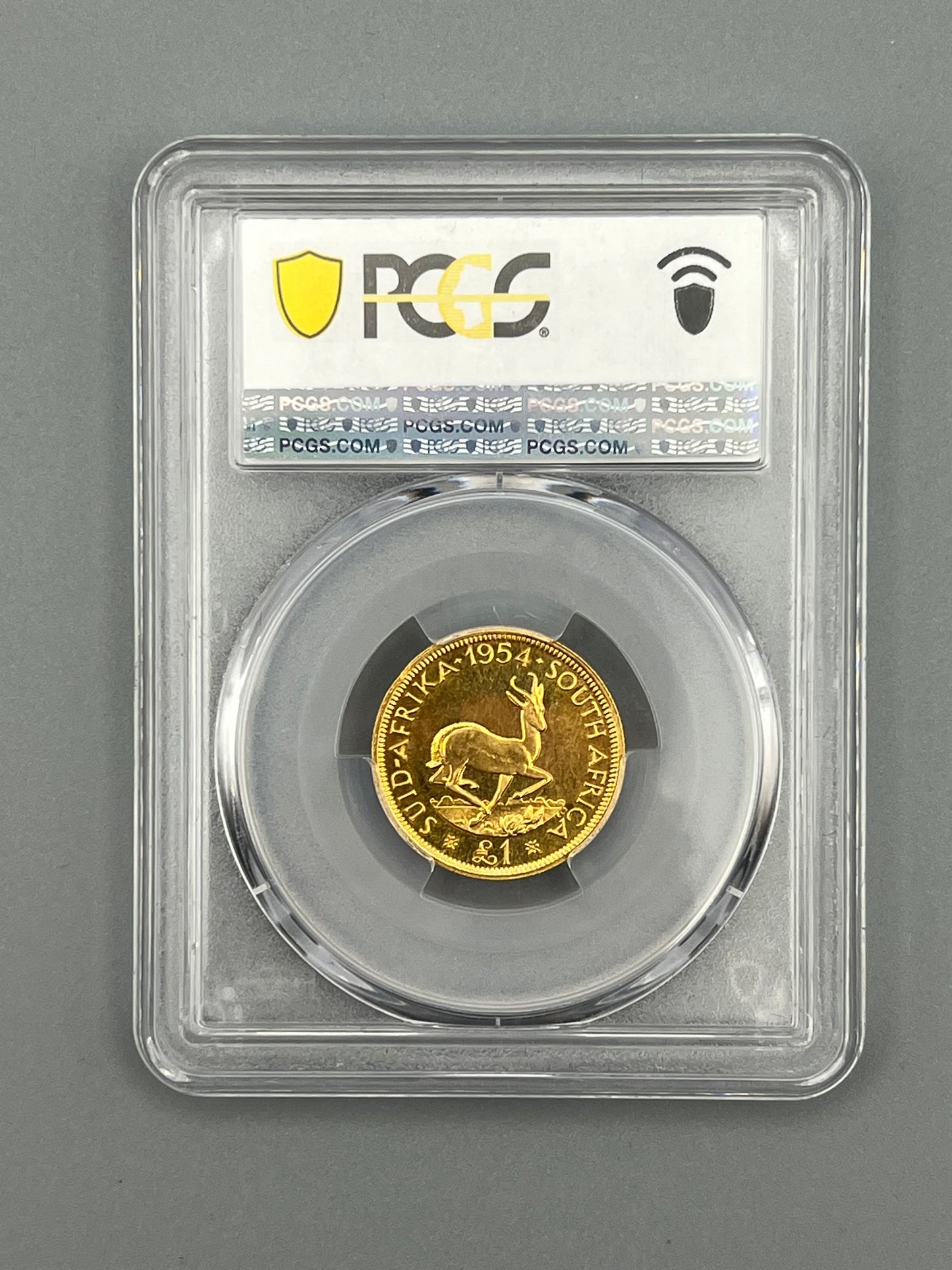 1954 £1 South Africa PR64