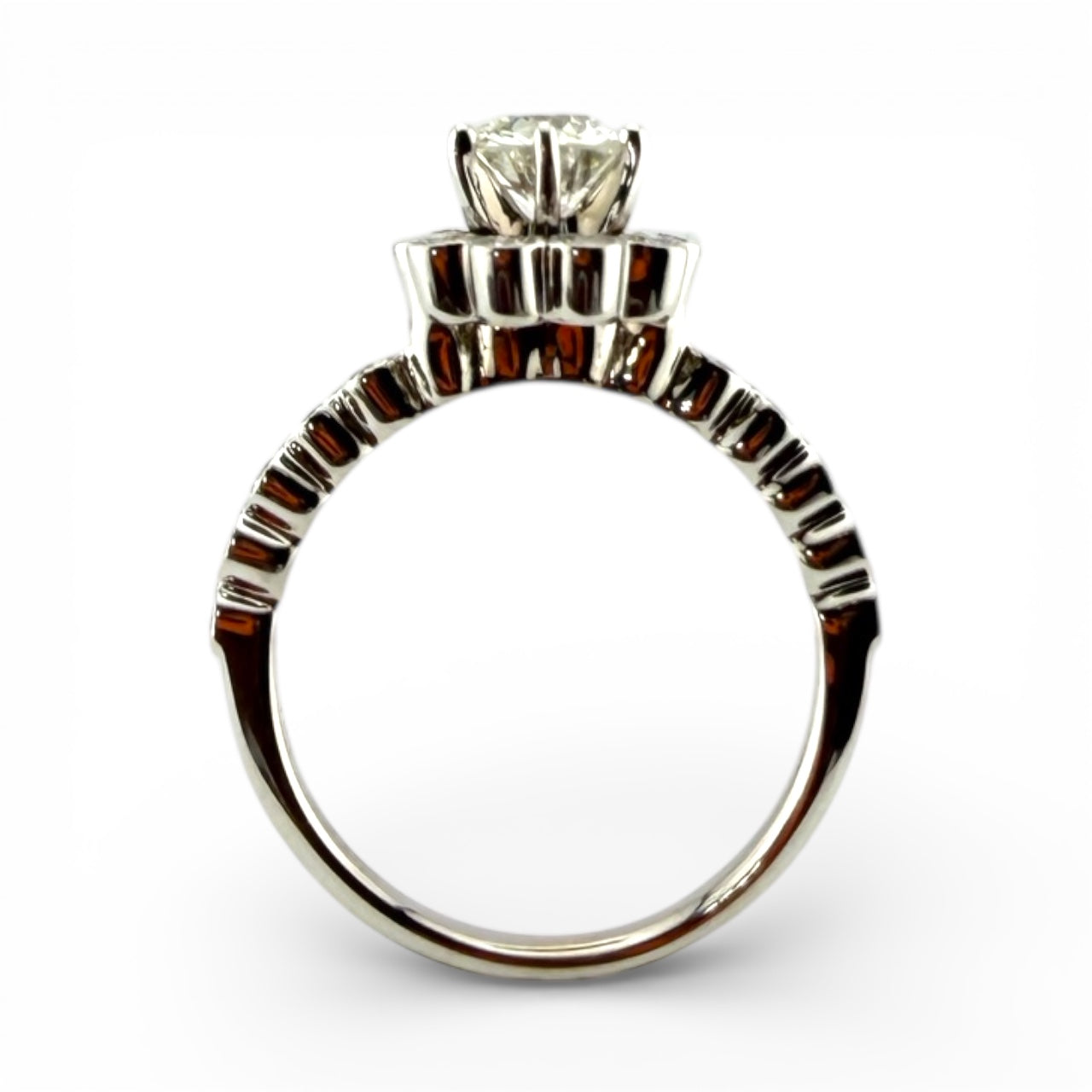 White 18K .74CT & .30CTW Diamond Ring