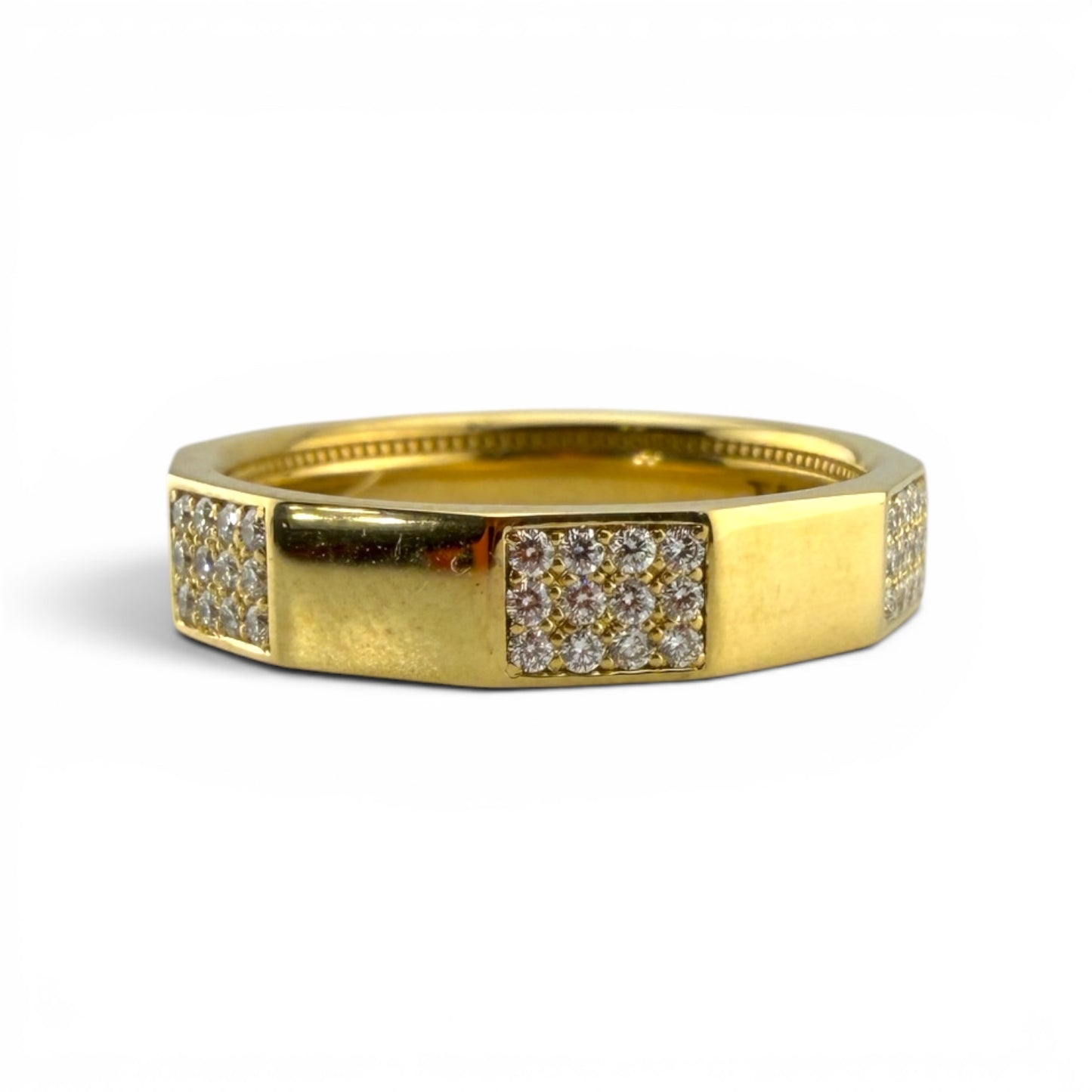 Tacori Yellow 18K Gold .36CTW Diamond Band