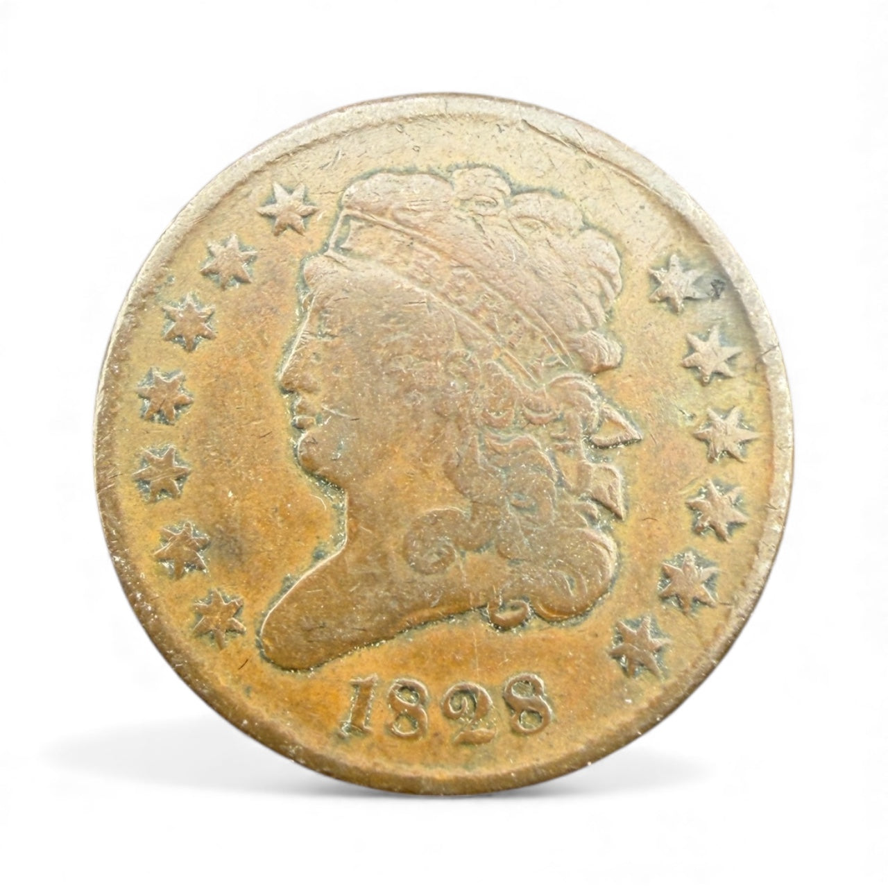 1828 Half Cent