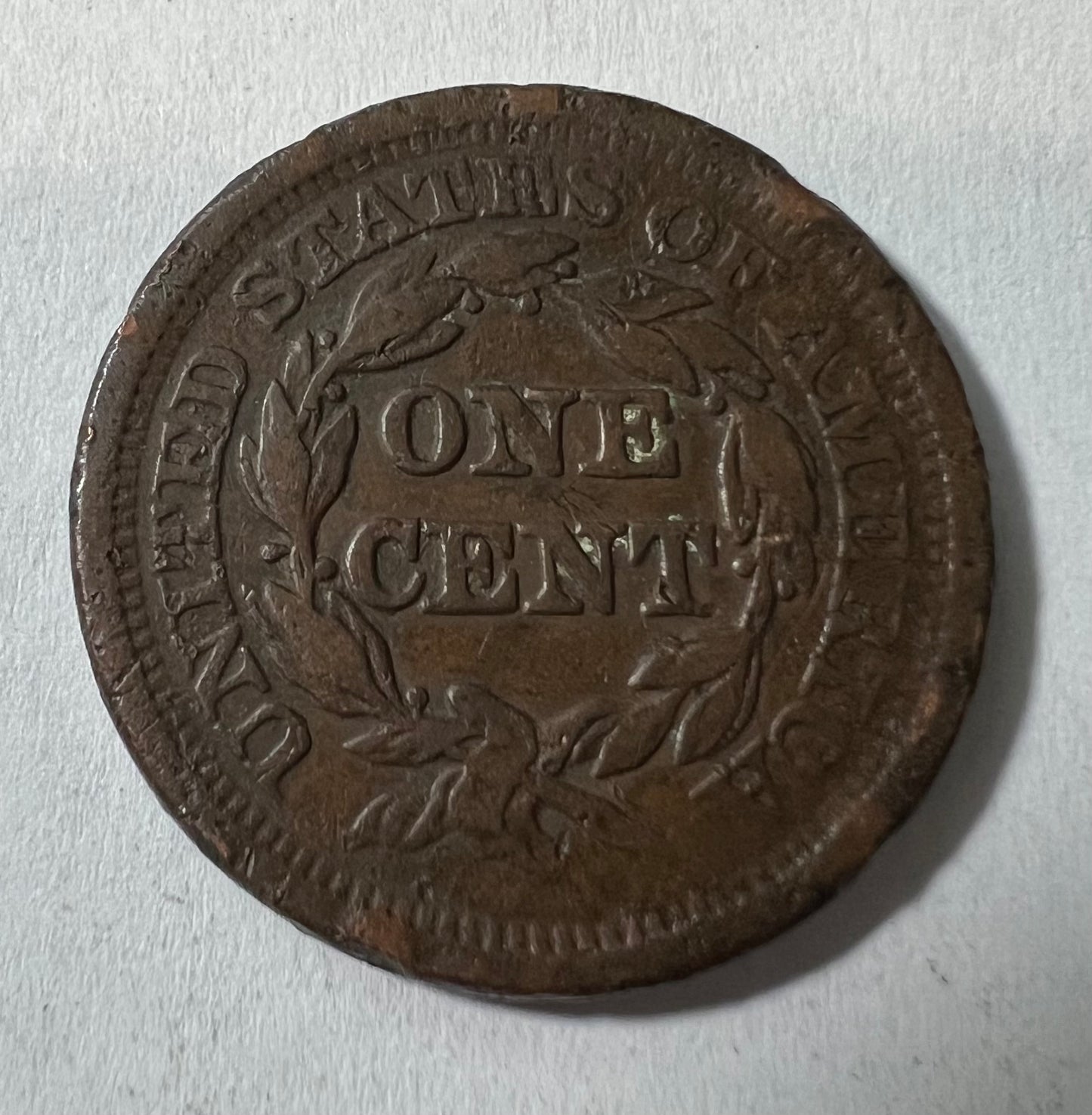 1852 Large Cent VF-20