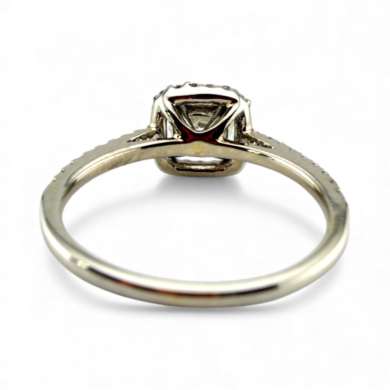 White 14K I1 H .80CT/.29CTW Diamond Engagement Ring