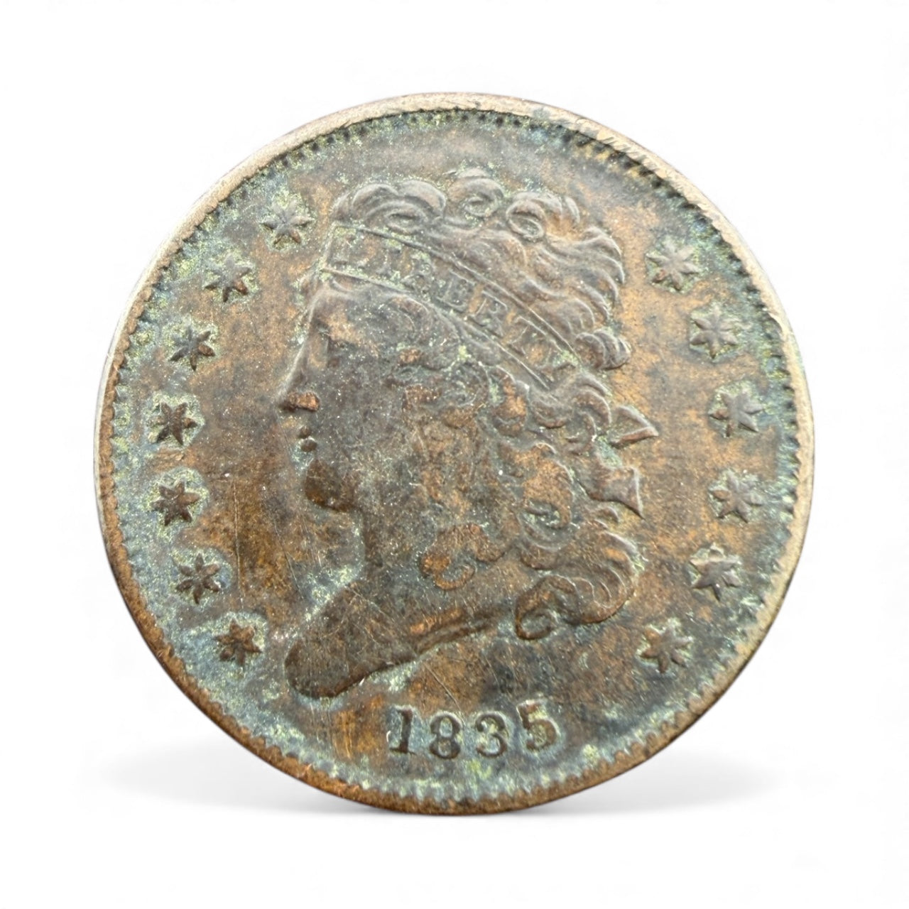 1835 Half Cent