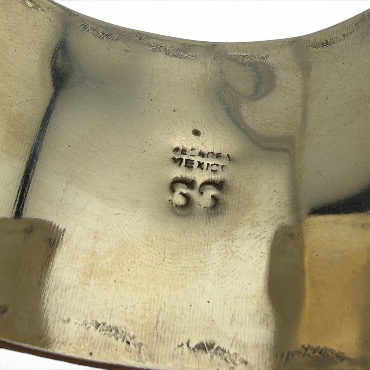 Native American Sterling Silver Cuff Bracelet / Signed Begay