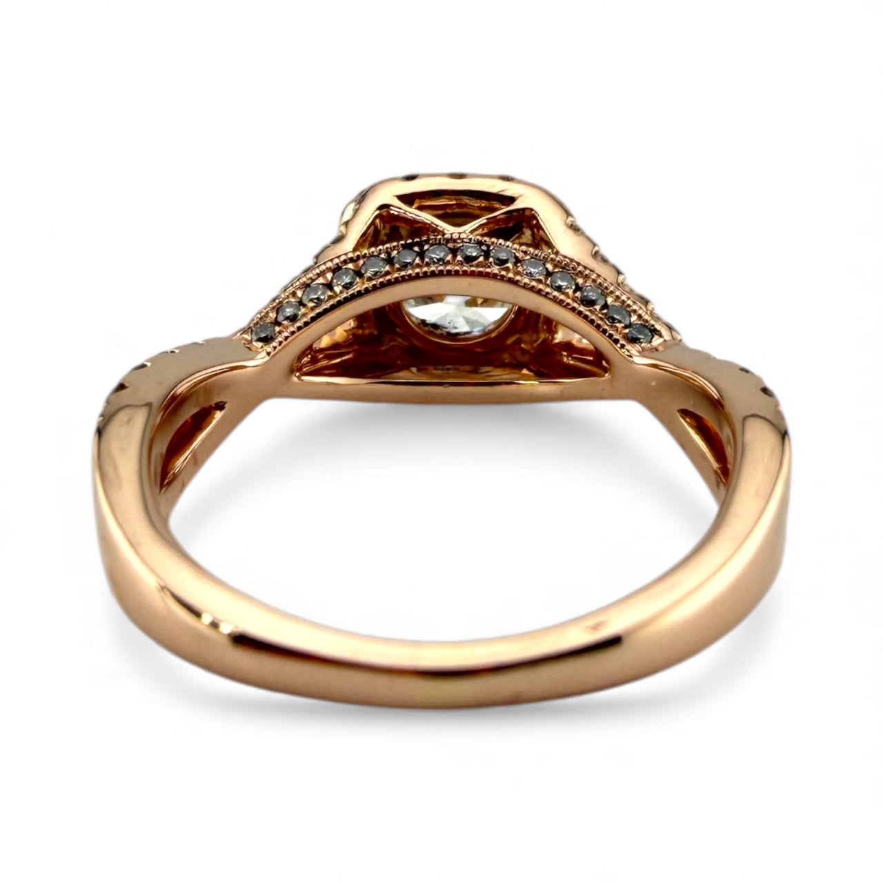 14K Rose Gold VS2 I .70CT/.60CTW Diamond Engagement Ring