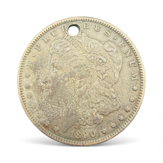 1890 CC Morgan Silver Dollar