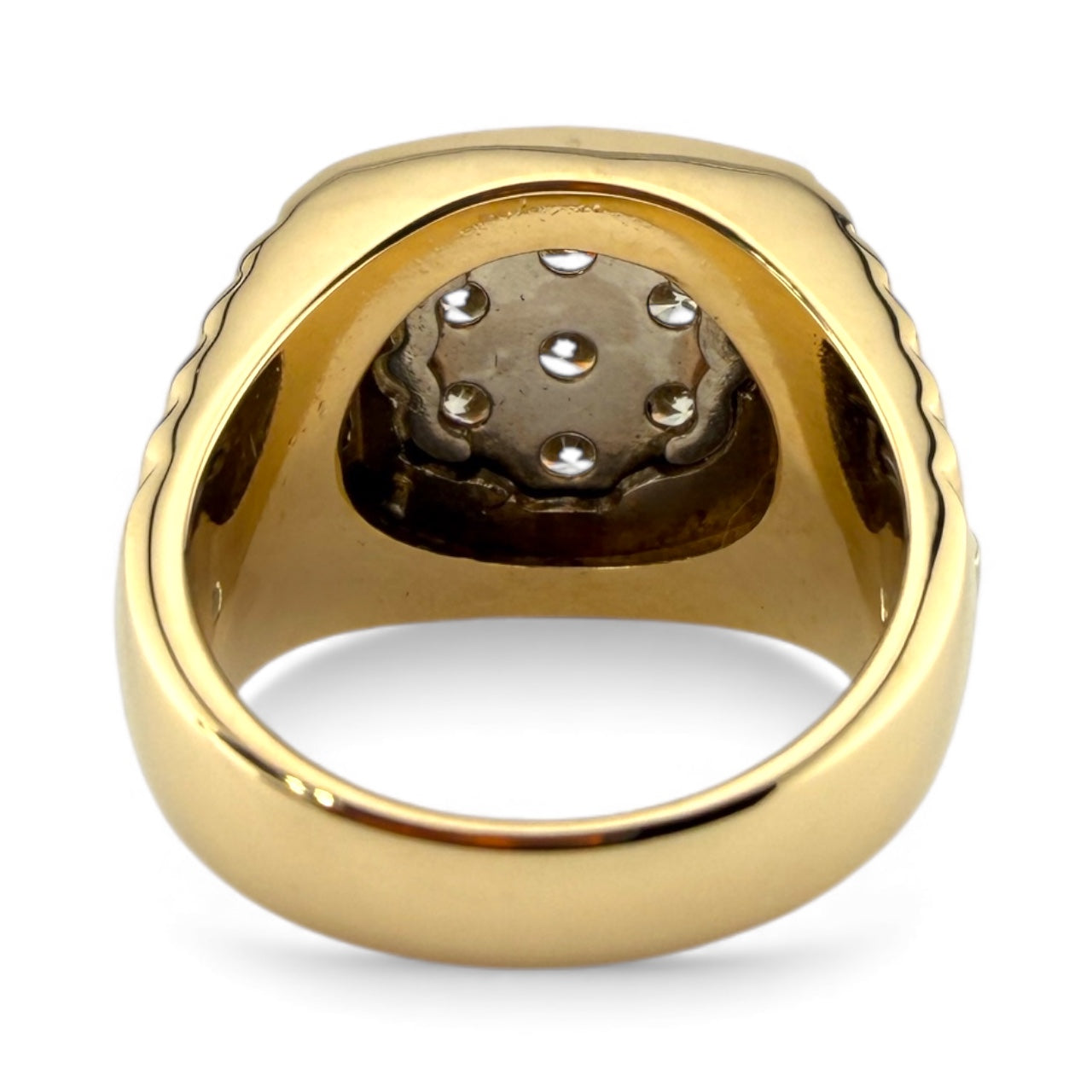 14K 2-Tone 1.87CTW Diamond Ring