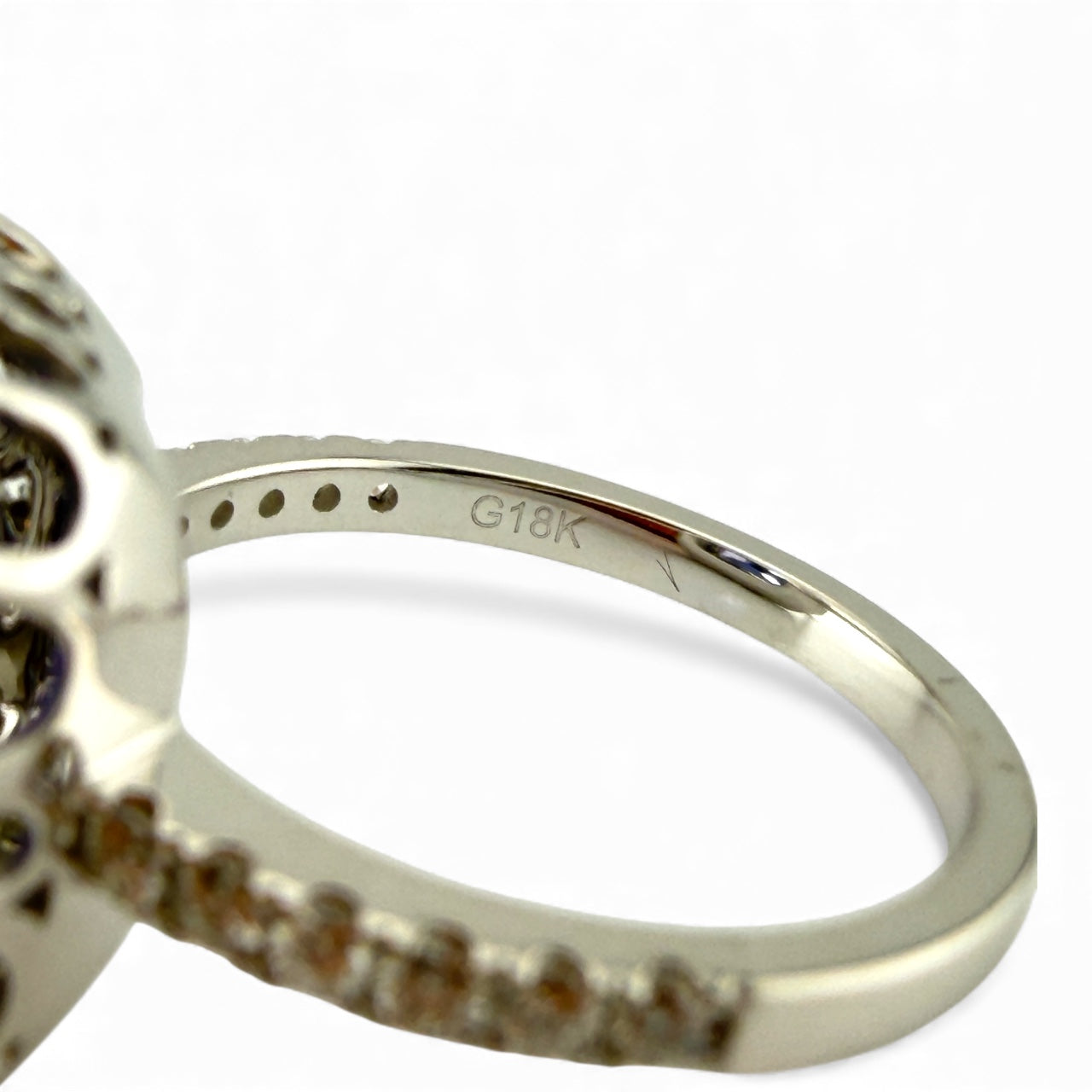 White 18K 4.38CT Tanzanite & .724CTW Diamond Ring