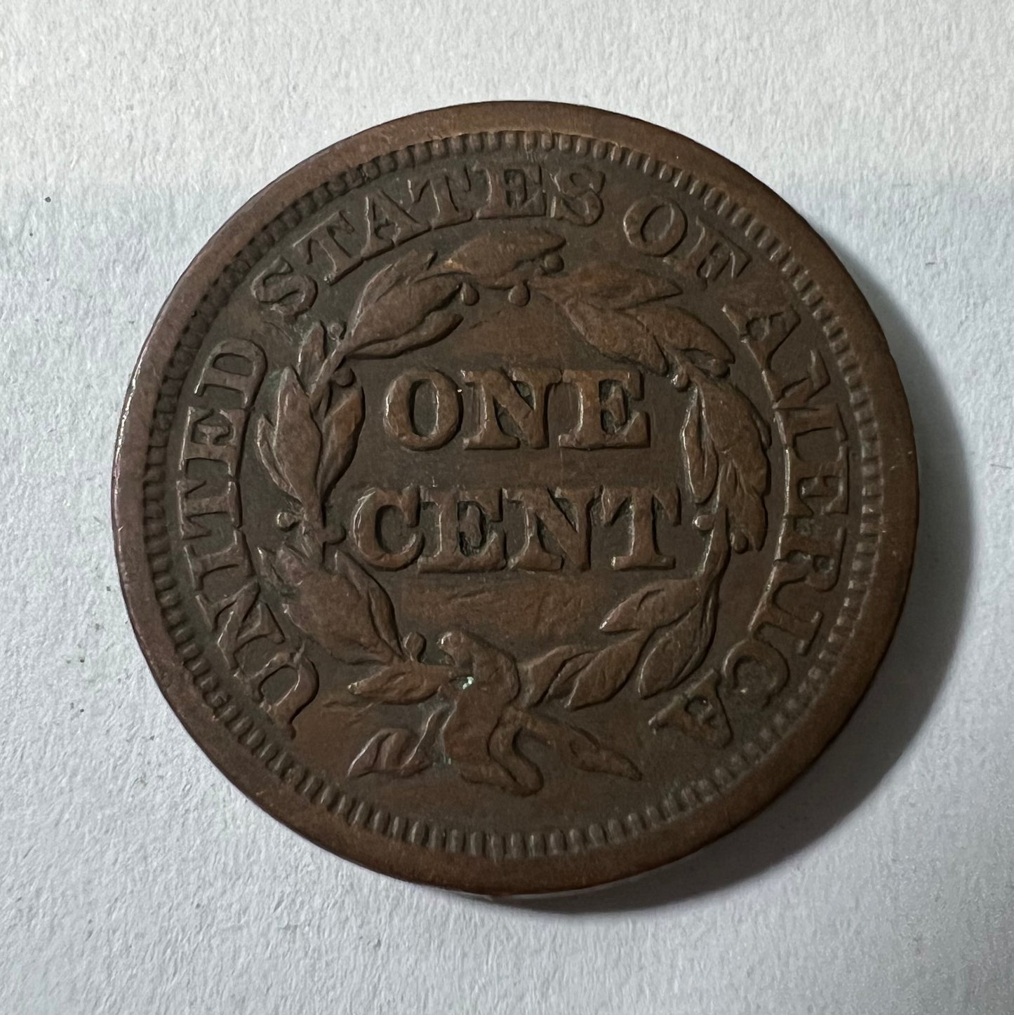 1846 Large Cent VF-20