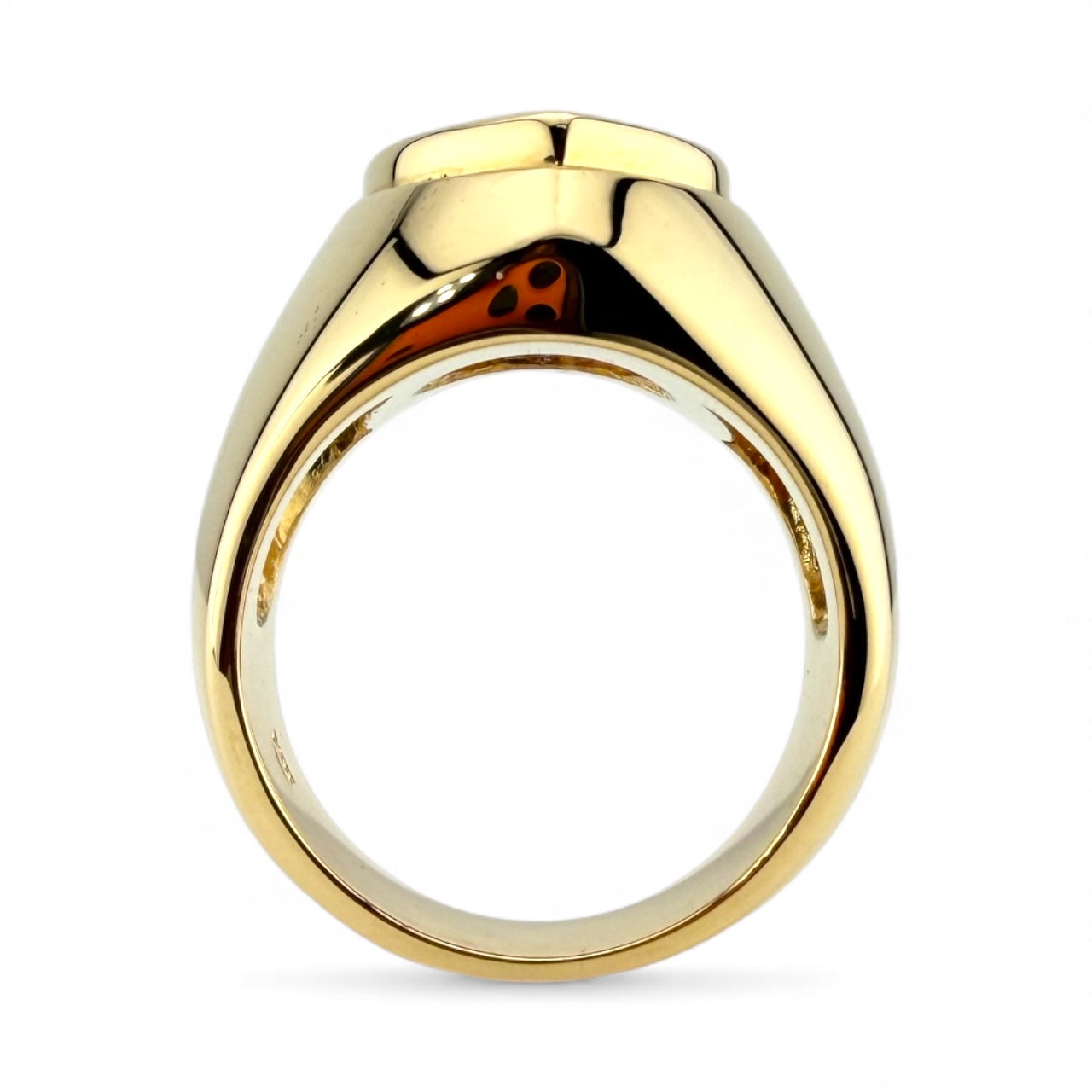 14K 7.16CT Tanzanite Trillion Ring