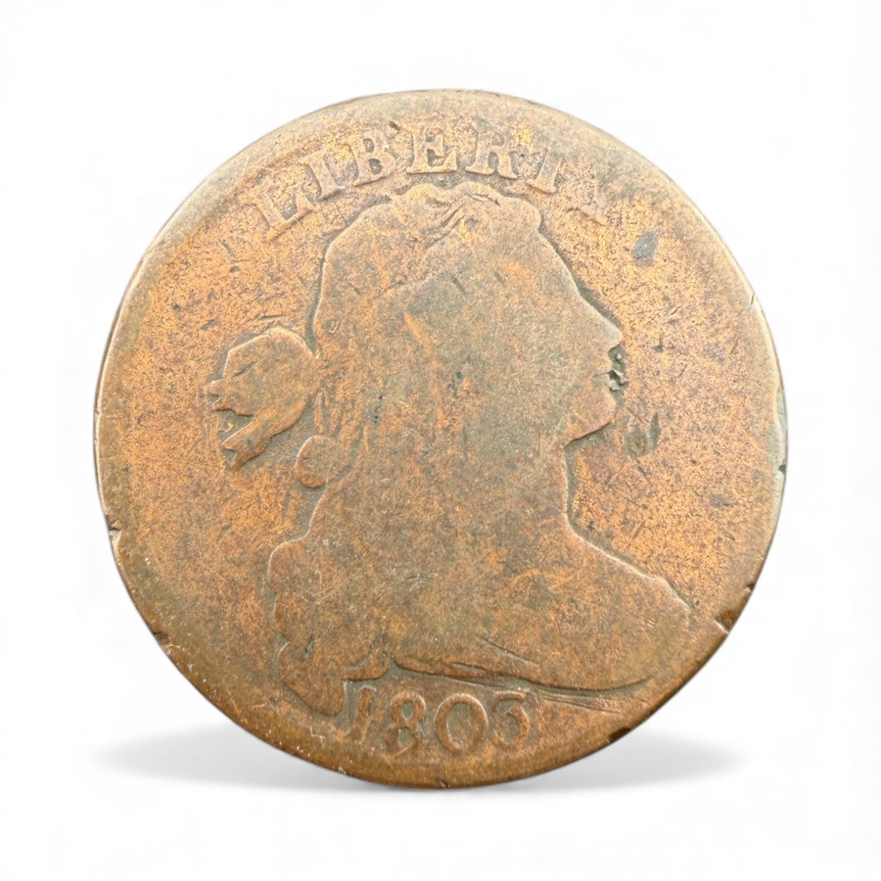 1803 Large Cent w/Small Date & Large Fraction