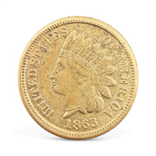 1863 Indian Head Penny