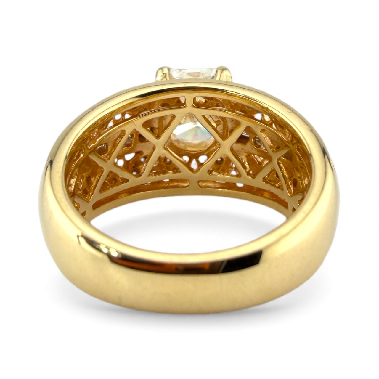 Yellow 14K I1 I 1.67CT/.38CTW Diamond Engagement Ring