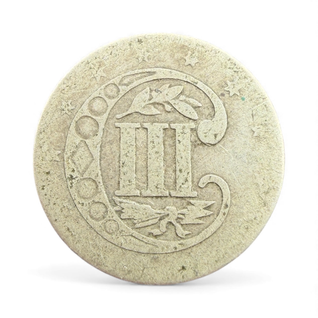 1857 3 Cents