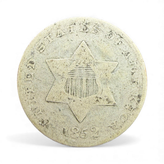 1852 3 Cents
