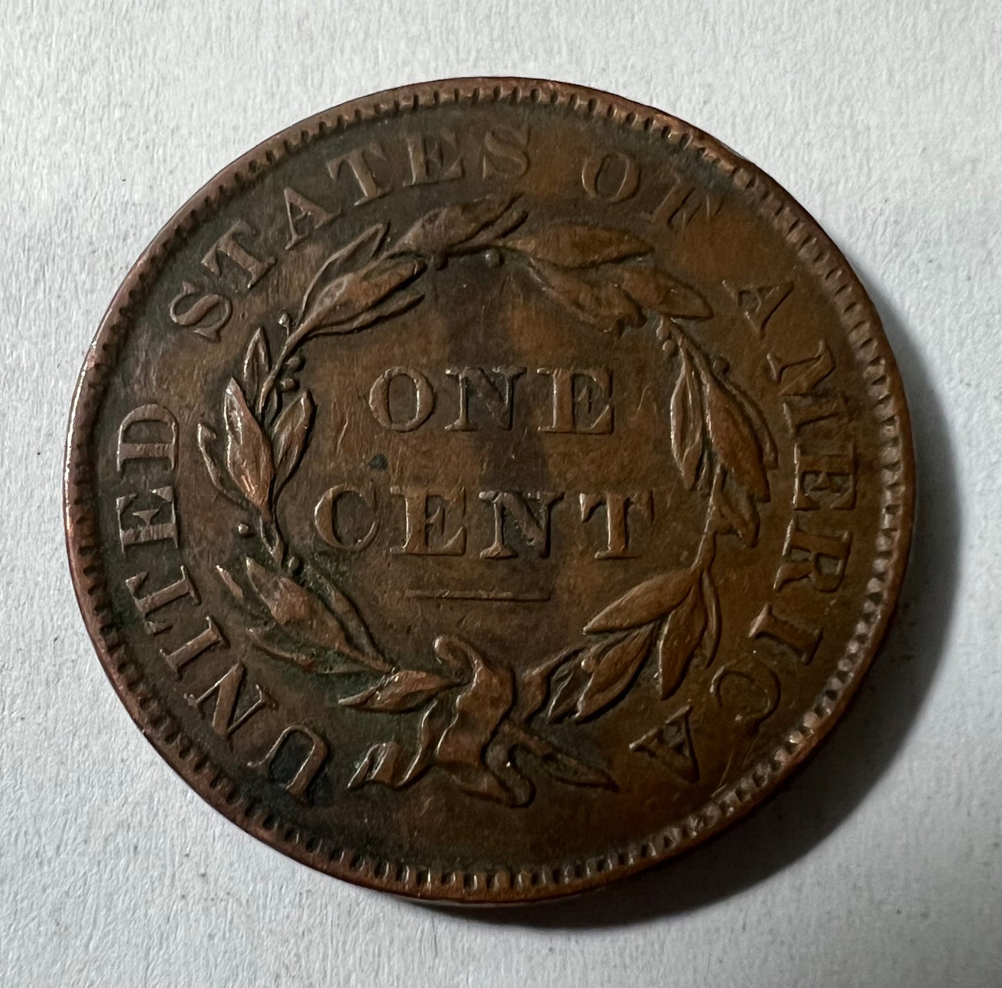 1837 Large Cent VF-35