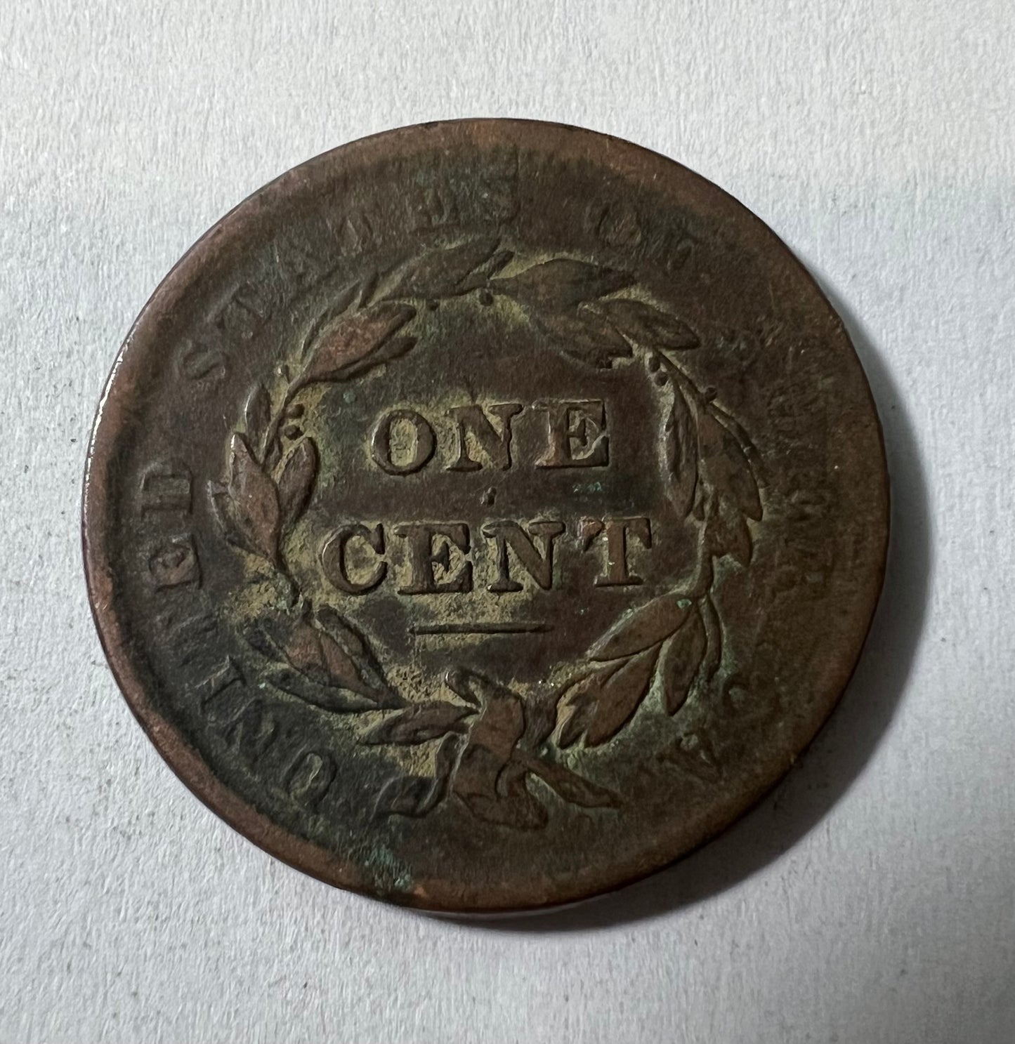 1838 Large Cent VF-30