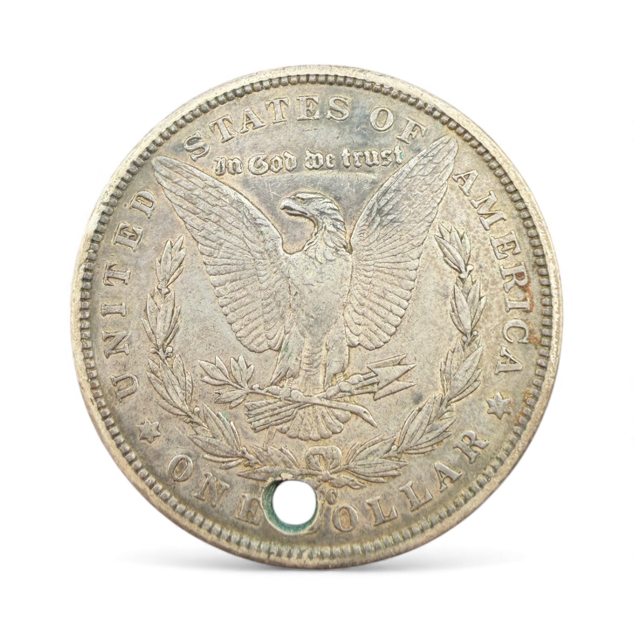 1890 CC Morgan Silver Dollar