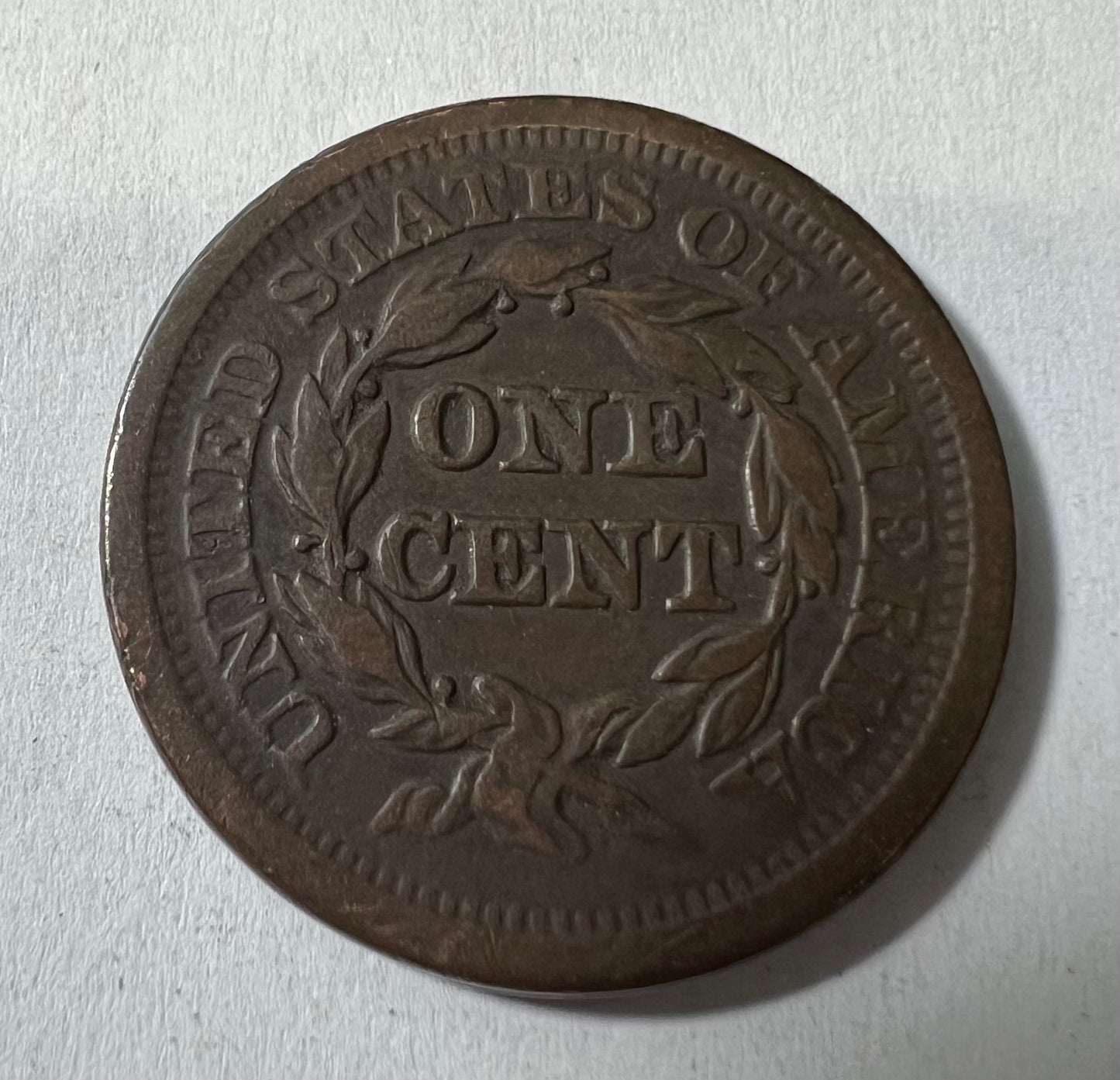1851 Large Cent VF-35