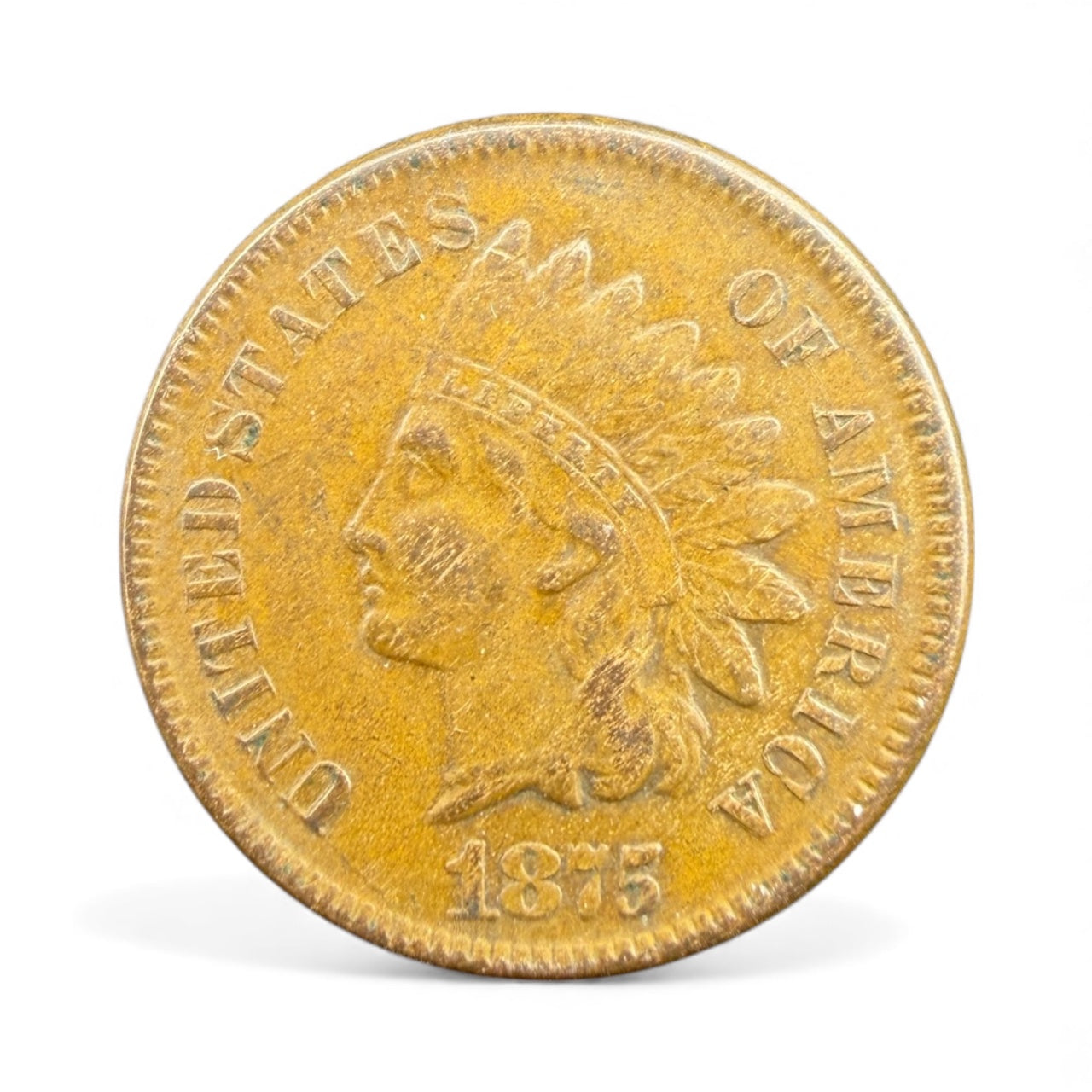 1875 Indian Head Penny