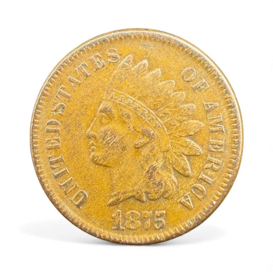 1875 Indian Head Penny