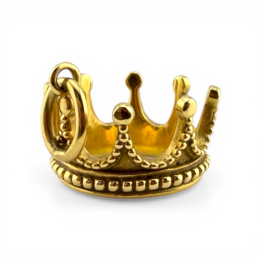 Yellow 18K Tiffany & Co. Crown Pendant