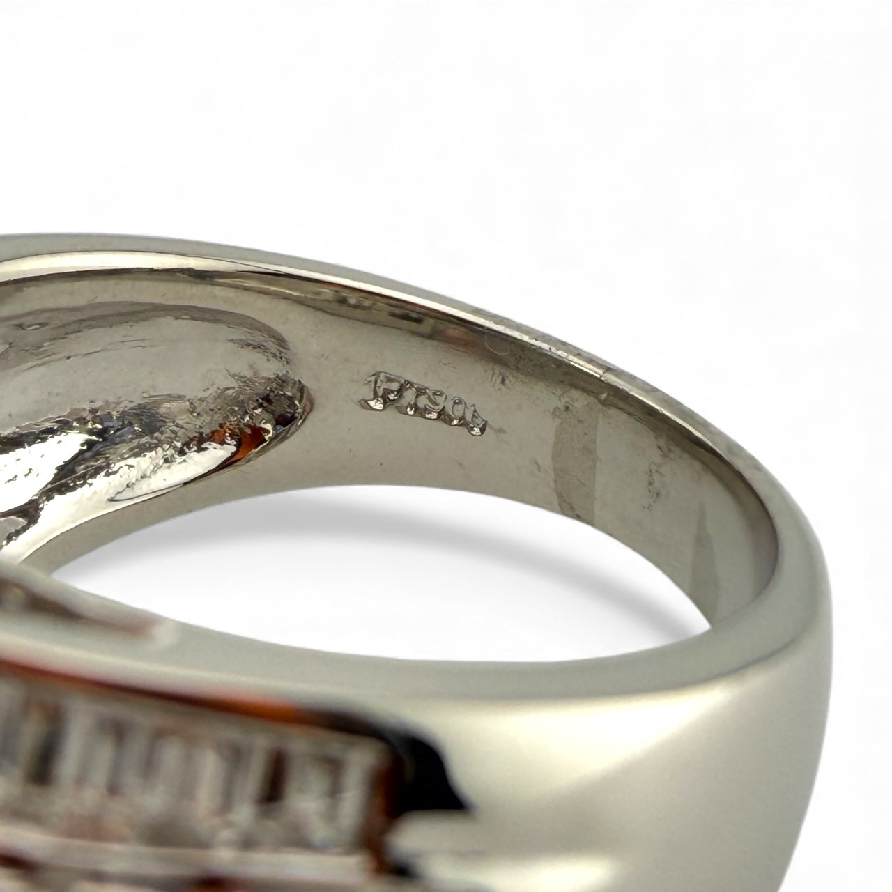 .900 Platinum Tanzanite & 1.2CTW Diamond Ring