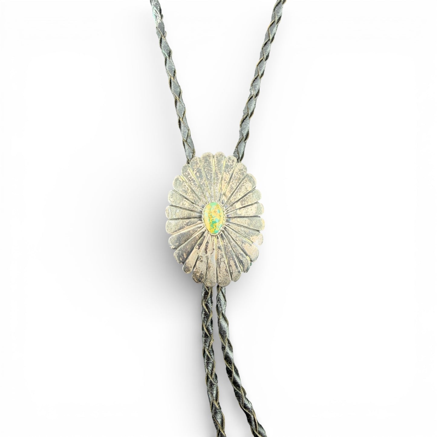 Sterling Silver Turquoise Bolo Tie