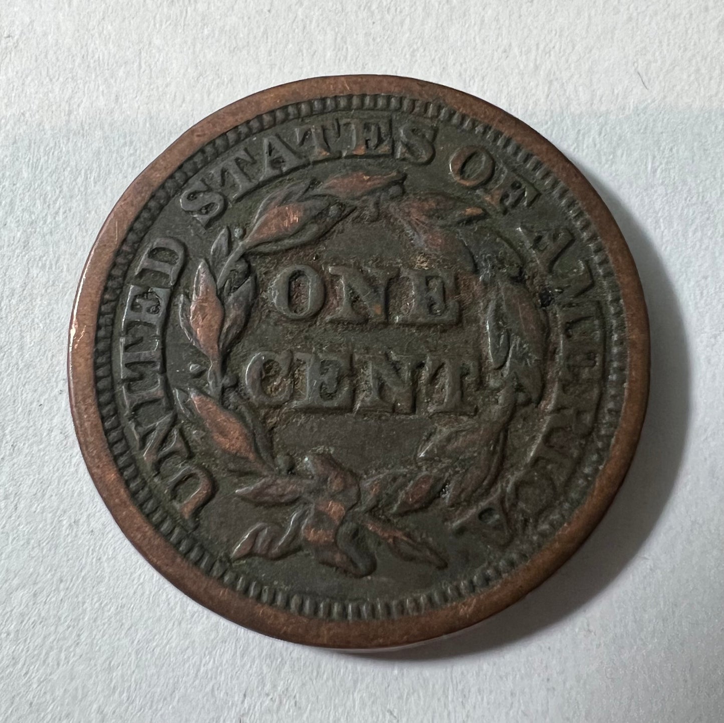 1847 Large Cent VF-30