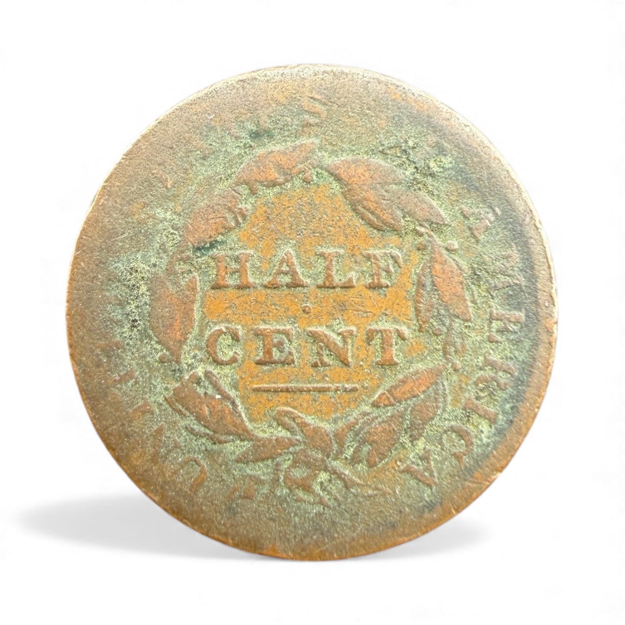 1828 Half Cent w/13 Stars