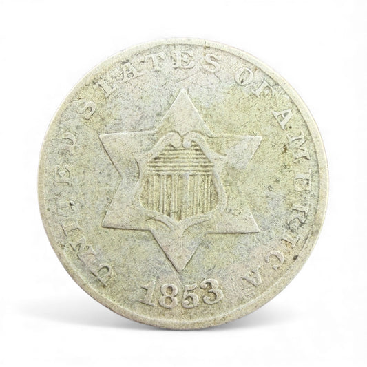 1853 3 Cents